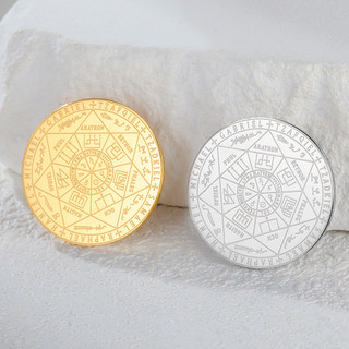 Talisman Bảo Vệ Skyrim Thổ Cẩm với Ve Áo Pin Thép Không Gỉ