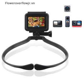 Giá đỡ cổ rảnh tay FJR Giá đỡ điện thoại lười biếng cho IPhone 15ProMax Samsung GoPro HOT