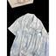 Ice Silk Bộ Đồ Ngủ Cao Cấp Nữ Mùa Hè Ngắn Tay Quần Short ins Phong Cách Mỏng Nữ Homewear Lụa Phù Hợp Với