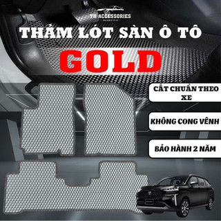 Thảm lót sàn ô tô Toyota Veloz Full bộ có Cốp cắt chuẩn theo form xe TH Accessories cao su cao cấp