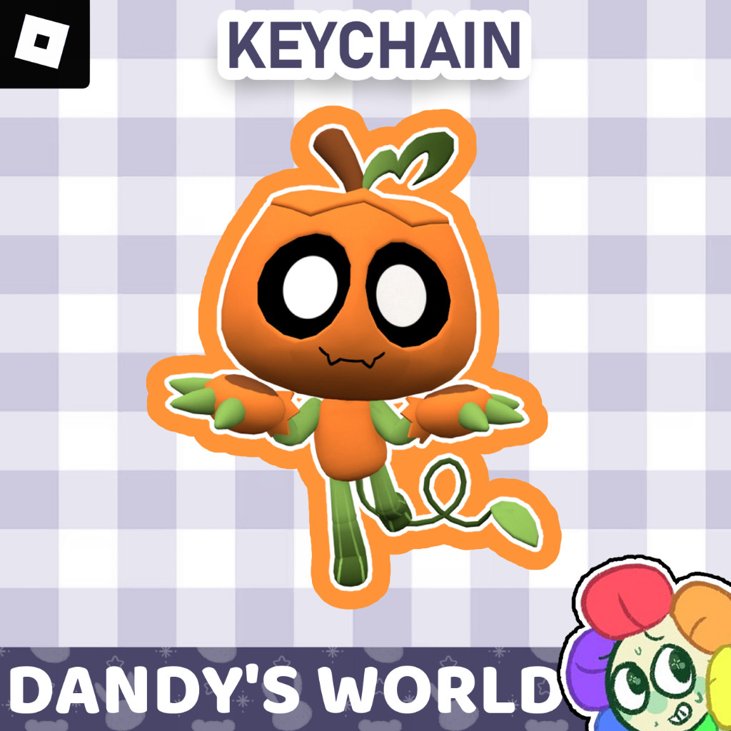 Ganci/Móc khóa Acrylic roblox Dandy's world-Toons sự kiện Halloween