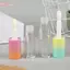 HFSHY Lip Glaze Chai Có Móc Khóa Gradient Rỗng Lipsti Gloss Tube Chai Có Thể Đổ Lại Chai Chất Lỏng Chai Lipgloss Mẫu Chai VN