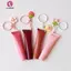 Springevenstar 10 / 15ml Ống Lipsti Trống Có Móc Khóa Mặt Dây Chuyền Bóp Sub-Bottling Hộp Đựng Chất Lỏng Có Thể Đổ Lại Chai Lipgloss Mẫu Chai Springevenstar