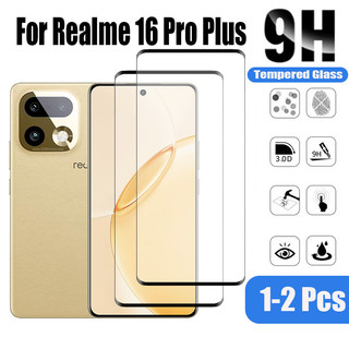 1-2 Chiếc Realme 16 Pro + HD Kính Cường Lực Bảo Vệ Màn Hình Cho Realme 15 14 13 12 11 Pro Plus 12x 11x 4G 5G Phim Bảo Vệ