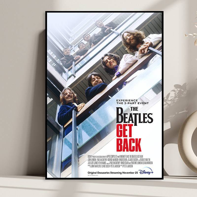 The Beatles Canvas Poster Ban Nhạc Rock Anh Âm Nhạc Ngôi Sao Nghệ Thuật Treo Tường Cho Gia Đình Cafe Thanh Trang Trí