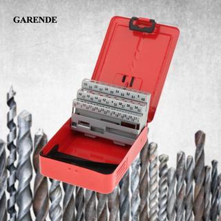 Hộp đựng mũi khoan xoắn Garende Giá đỡ mũi khoan kim loại rỗng Hộp đựng chỉ mục