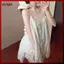 WOADA Đầm Babydoll Ren Thoải Mái - Phù Hợp Đi Biển và Du Lịch