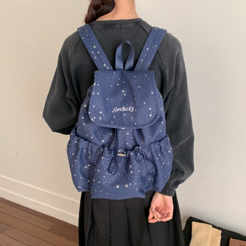 GC2 2026 Phong Cách Hàn Quốc Chấm Bi Nữ Như Ba Lô Thời Trang Đa Năng Dung Tích Lớn Học Sinh Schoolbag CG2