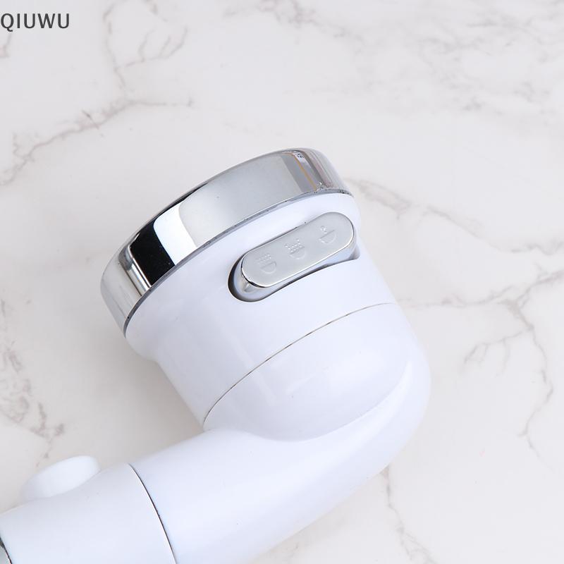 QIUWU Dầu Gội Giường Áp Lực Nước Dừng Đầu Tắm Tóc Salon Tiệm Cắt Tóc Vòi Vòi Ba Chế Độ Vòi Phun Phụ Kiện Phòng Tắm.