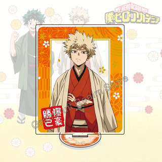 My Hero Academia Kimono Visual Limited Edition Acrylic Standee&Keychain – Izuku Midoriya & Katsuki Bakugo
