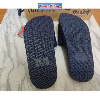 Dép Lê nam LOUFU chính hẵng hàng full hộp tem mác công ty Loufu đầy đủ