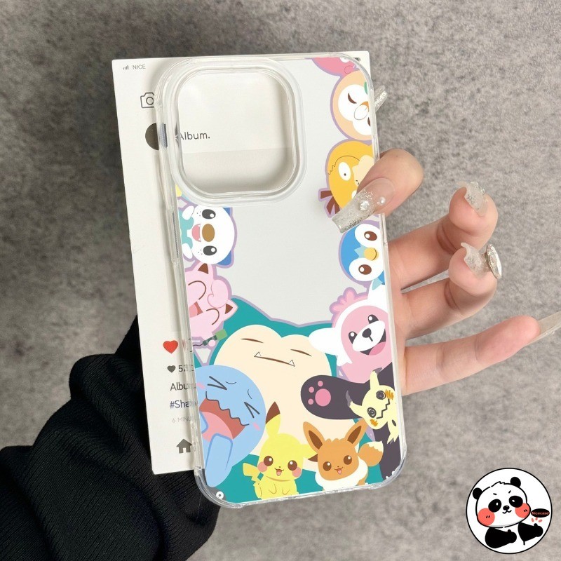 Ốp Điện Thoại Pokémon Dễ Thương Cho OnePlus 15 13 13T 12 11R 10R 10T ACE 5 Racing Ultra 3V 2V Pro Nord CE4 Lite CE3 N200 N30 N20 SE 5G 4G Vỏ Hoạt Hình Pikachu Charmander Ins Phong Cách Vỏ
