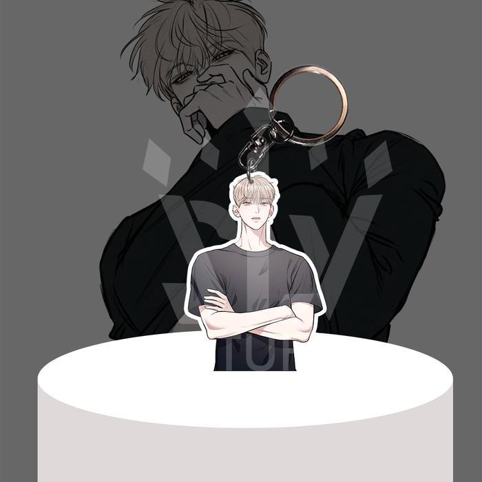 Gantungan Kunci / Gantungan HP Manhwa Undercover at Chaebol High School - Han Jeungwoon  - Ganci Akrilik - Keychain