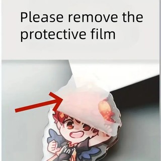 Anime Game STEAL A BRAINROT Blue 67 sahur Acrylic Keychain Cosplay Accessories Pendant Cartoon Funny Prop Xmas Gift
