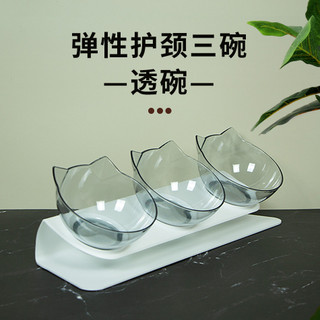 [] Bát Cho Chó Bát Tích Hợp Bát Đôi Chống Trơn Trượt Thú Cưng Thú Cưng Thức Ăn Cho Mèo Bảo Vệ Cột Sống Cổ Slanted Miệng 26.3.3 FNLE