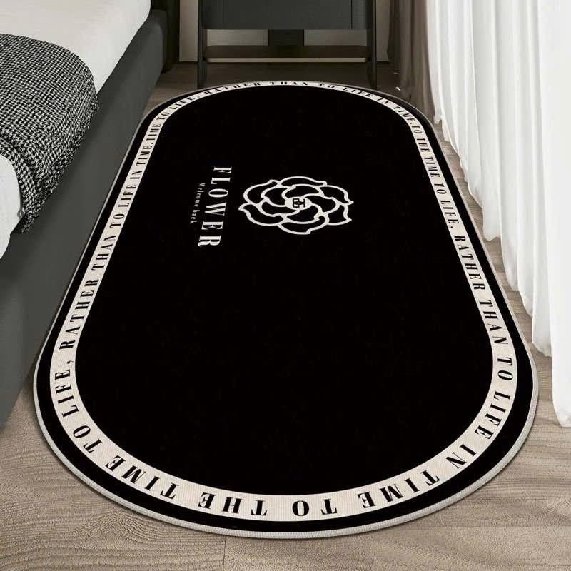 Thảm chân giường size 50x120cm, decor phòng ngủ, phòng khách, chất liệu Lông mềm mịn, thấm hút tốt