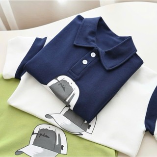 Áo polo cộc tay dành cho bé trai 18-52kg mẫu in họa tiết MŨ. Chất liệu vải thóng mát, co dãn nhẹ. NL4