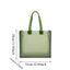 Túi xách trong suốt CODECOVED, Lễ hội thấm nước bền bỉ chống thấm nước PVC Tote, Sự kiện Tặng đi bằng nhựa PVC dày Túi tái sử dụng Sử dụng hàng ngày