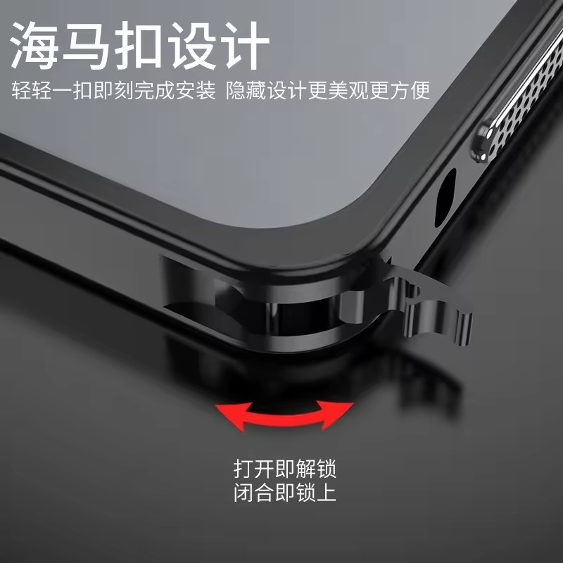 Mạ kim loại viền khung tản nhiệt mặt sau cho Xiaomi 17 15 Ultra 15 Pro Vỏ da cảm giác chống sốc Vỏ điện thoại cho Xiaomi 15S Pro Shell