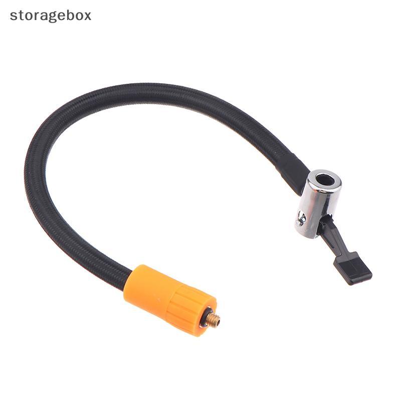 [Hộp lưu trữ] 1 Bộ chuyển đổi ống lạm phát sợi mịn 30CM Ống bơm hơi lốp ô tô M6 Loing Air Chu với van lốp tiêu chuẩn Qui lạm phát Phần đẹp