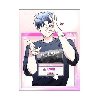 Bài Hát Woo-yeon Thẻ Tomka Hoạt Hình Derivatives Anime Một Tầng TA Đồ Chơi Nhân Vật Hoạt Hình Thẻ Acrylic Cosplay Phụ Kiện Quà Tặng