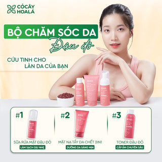 Combo Chăm Sóc Da Đậu Đỏ 150g | Làm Sạch Sâu, Dưỡng Ẩm, Sáng Da | Tặng Minisize | Nhà Mộc Nhiên