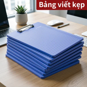Bìa nhựa có vân lưới cho bài thi học sinh và tài liệu văn phòng, bảng viết đa năng để trưng bày