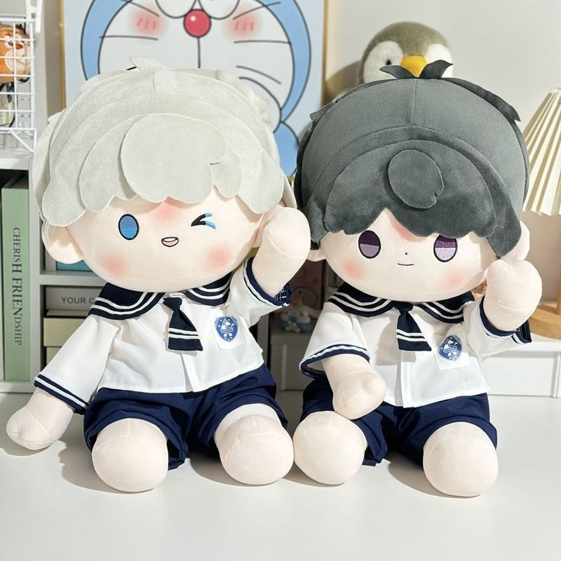 Bốn MươiCm Búp Bê Cotton Ngồi Tư Thế 40cm Quần Áo Bé Ichiban Búp Bê Trang Phục Quần Áo Thủy Thủ Biển Phù Hợp Với 4.3