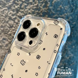 Ốp Điện Thoại Bốn Ngôi Đơn Giản Kitty Trong Suốt Cho Samsung Galaxy J8 J7 J6 J5 J3 J4 J2 Pro Core Prime A9 A8S A8 A7 A6 Plus A6S A5 A3 2016 2017 2018 Vỏ Mềm Chống Sốc Ngôi Sao Dễ Thương