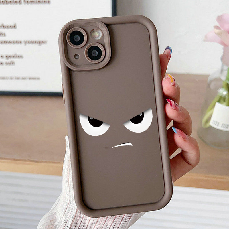 Ốp Lưng Tương Thích Cho iPhone 17 Air 16 15 14 13 12 11 Pro X XR XS Max SE 2020 6 6S 7 8 Plus Chống Rơi Thiết Kế Mắt Thiên Thần Họa Tiết Mắt Dễ Thương JGS295