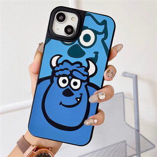 3D Silicone Xanh Lông Quái Vật Hoạt Hình Dễ Thương Vỏ Điện Thoại Cho iPhone 17 16 15 13 14 12 11 7 8 X XR XS