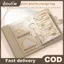 Doutie Da PU Trang Sức Lưu Trữ Sách Dây Kéo Nhà Thơ Trong Suốt Hộp Đựng Trang Sức Nelace Chất Kết Dính Bảo Quản Hiển Thị Sản Phẩm Dành Cho Nữ VN