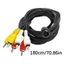 GODD 9Pin Mini DIN Nam Đến 6RCA Nữ Cáp AV Dành Cho Thiết Bị Video Âm Thanh Cũ Và Mới
