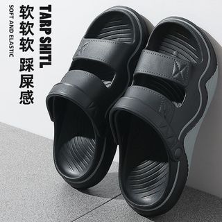 2026 Giày Sandal Nam Phong Cách Mới Nam Mùa Hè Mặc Ngoài Chống Trơn Trượt Dép Đi Biển Thường Ngày