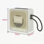 Loa Bluetooth YICA, Loa không dây âm thanh nổi rảnh tay Bass, Hiệu ứng ánh sáng nhỏ Tích hợp Đài FM Loa máy tính để bàn