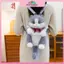 MYPANDA Thực Tế Ragdoll Cat Bapa Sang Trọng Túi Dành Cho Nữ Nơ Dễ Thương Vai Mềm Mại Daypas Quà Tặng Du Lịch.