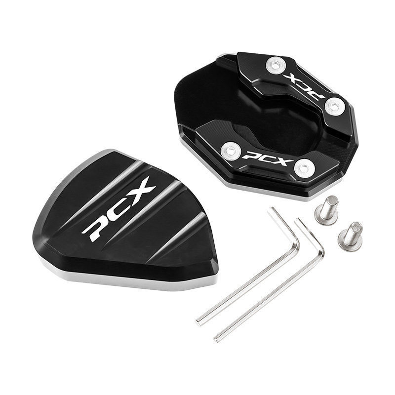 CHO XE HONDA PCX160 Xe Máy Bên Đứng Phóng To Chân Đế Miếng Lót Nối Dài Chân Hỗ Trợ Khối Chống Trượt Tấm Hỗ Trợ