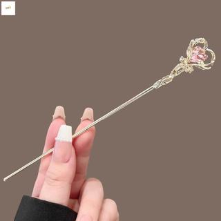 Kẹp Tóc Nhẹ Cho Bé Gái Với Thiết Kế Cây Đũa Phép, Trái Tim Và Vương Miện