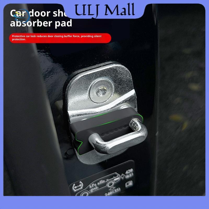 ULJ 4 Chiếc Tự Động Cửa Lo Giảm Chấn Đệm Deadener Sho-Absorbing Giảm Chấn Bảo Vệ Giảm Tiếng Ồn Cho Phụ Kiện A1 A3 Q2 Q3 TT.