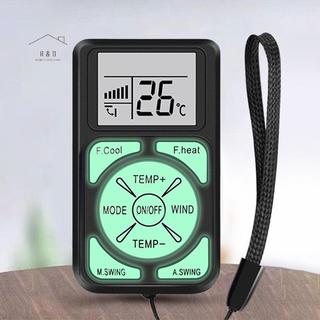 RO > Mini Di Động Dạ Quang Đa Năng LCD A / C Điều Khiển Từ Xa Phát Sáng Trong Bóng Tối Với Tất Cả Các Điều Hòa Chính Mới