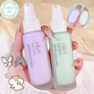 Kem lót trang điểm PUSKY Kem cách ly Kem dưỡng ẩm Sửa đổi tự nhiên ngay cả tông màu da Kem che khuyết điểm lâu trôi Làm mới và tài liệu VN