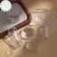 PUSKY Silicone Trong Suốt Móng Tay Nghệ Thuật Dập Bộ Pháp Cho Móng Tay Tấm Tem Ba Lan Stencil Bản Mẫu Seal Stamper Scraper VN