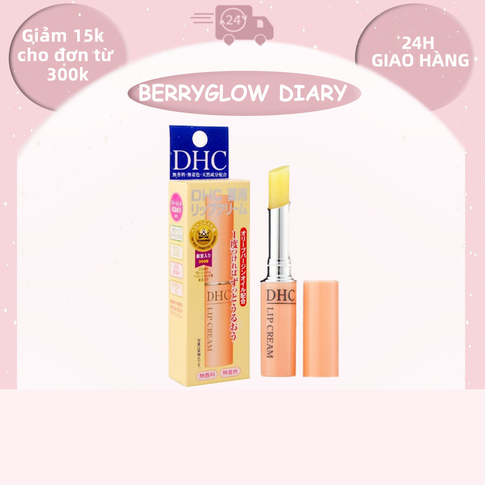 DHC Olive Lip Balm – Kem dưỡng từ dầu Olive, giúp môi mềm mại, hồng khỏe mỗi ngày