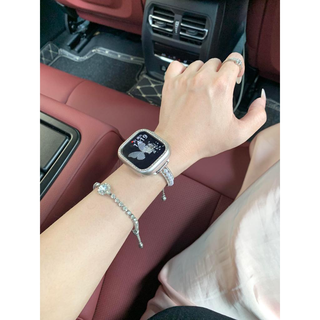 Nữ Ngọc Trai Kim Cương Kim Cương Giá Trị Cao Phong Cách Vòng Tay Thời Trang Thích Hợp Cho Redmi xiaomi Redmi Watch 5 5lite 5Acitve 4 3Active 3 2Lite 2