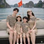 .đồ đôi gia đình chụp ảnh– đồ đôi mẹ bé phong cách Hàn cực xinh bé 8-37kg mẹ 38-80kg bố 40-95kg
