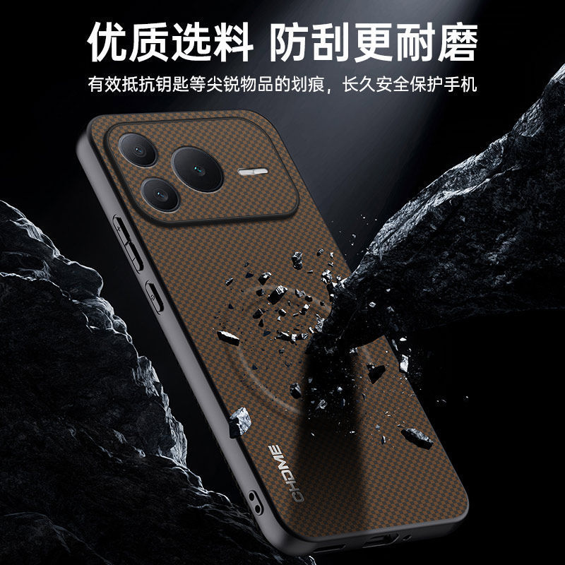 Ốp điện thoại Mimi Cho Honor Power 2 Tích Hợp Giá Đỡ Ô Tô Từ Tính Cho Honor Power2 Full Prtection Soft Edge Chống Rơi Ốp điện thoại