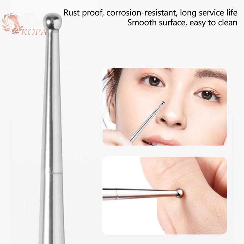 Bút châm cứu hai đầu KOPA - Máy mát xa điểm kích hoạt bằng thép không gỉ cho khăn giấy sâu VN
