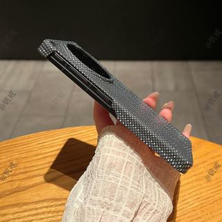 Thích hợp cho OPPO Find N6 Vỏ điện thoại findn5 Vỏ bảo vệ màn hình gấp tích hợp Họa tiết sợi Carbon siêu mỏng từ tính