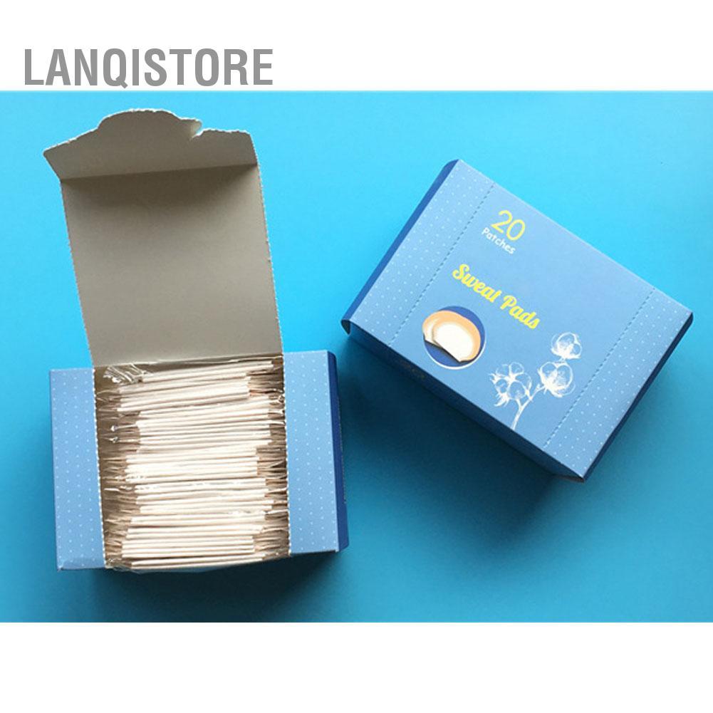 Lanqistore 40 miếng dán thấm mồ hôi nách dùng một lần để hấp thụ và ngửi