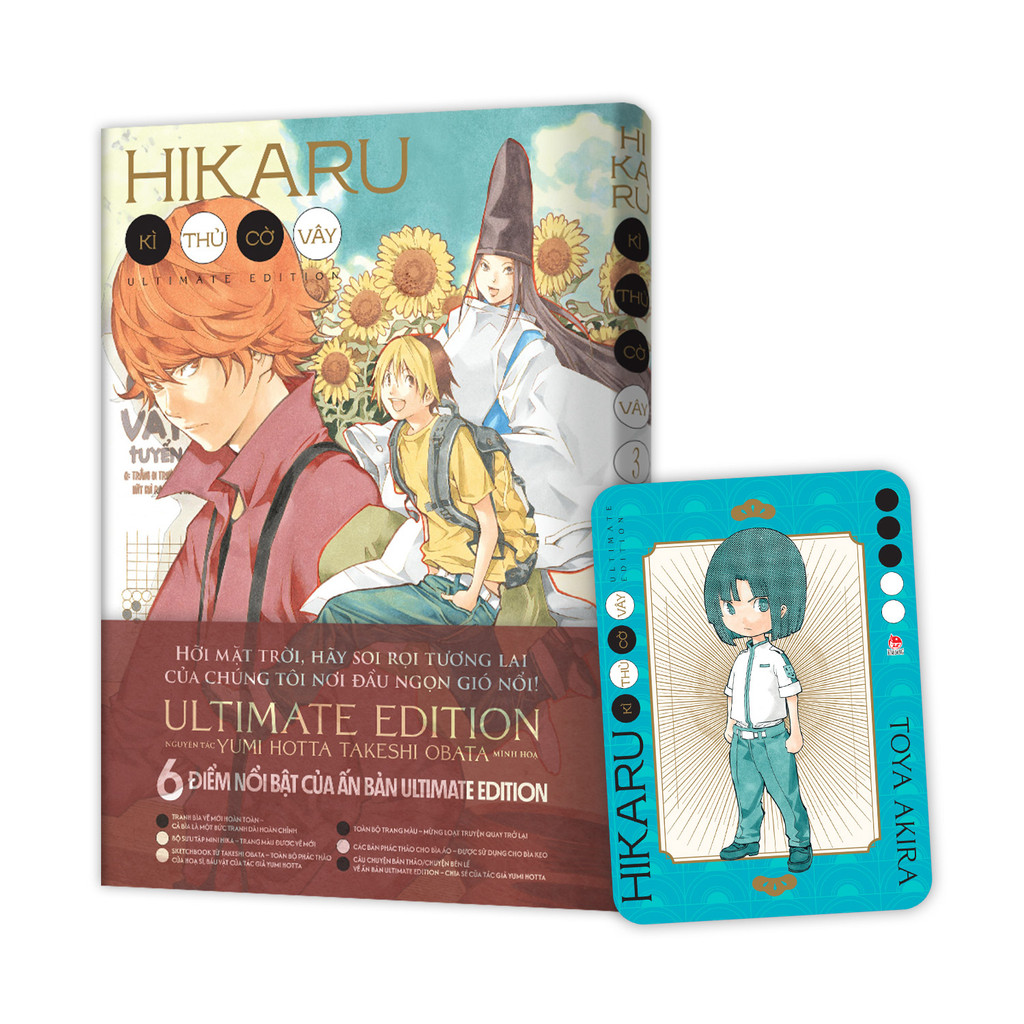 Sách - Hikaru - Kì Thủ Cờ Vây - Ultimate Edition - Tập 3 - Tặng Kèm Character Card